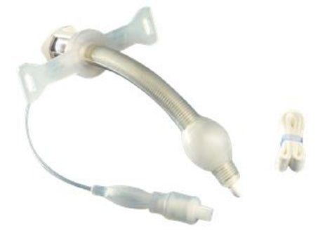 Bivona TTS Hyperflex Extra Length - Tracheostomy Tube Fixed Neck Flange Size 6 Cuffed - 67FHXL60