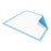 McKesson McKesson Lite Underpad 17 X 24 Inch Disposable Fluff / Polymer Light Absorbency - UPLT1724