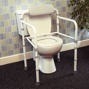 Patterson Medical Supply Homecraft Toilet Safety Rail White - 557475