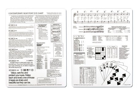 Bernell/Vision Training Products - Eye Chart Depth Perception Test - RI11900R