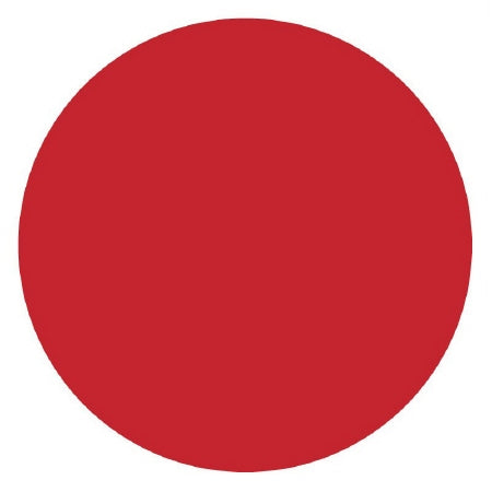 United Ad Label - Blank Label Label Dot Red Paper 1/2 Diameter - ULDT229