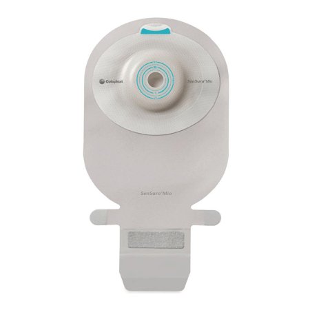 SenSura Mio - Ostomy Pouch One-Piece System 11 Inch Length, Maxi 1 Inch Stoma Drainable Flat, Pre-Cut - 10482