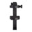 SmartStack - IV Stand 4-Hook Five Caster, 3 Inch, 2 Locking, 3 Non-Locking, 24 Inch Wide Powder Coated Aluminum Base - R100P49-001