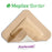 Molnlycke Mepilex Border Flex Silicone Foam Dressing 5-9/10 X 7-2/5 Inch Oval Silicone Adhesive with Border Sterile - 283400