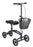 Drive Medical Dual Pad Steerable Knee Walker Adjustable Height Steel Frame 350 lbs. Weight Capacity 31 to 40 Inch Height - 796