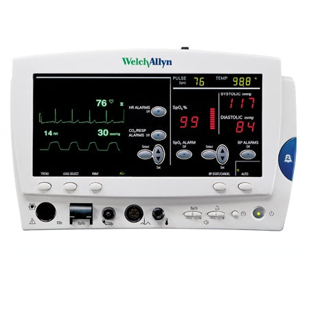 Auxo Medical Atlas Patient Monitor ECG, SpO2, Respiration, NIBP AC Power / Battery Operated - AM-WA-ATLAS