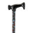 Nova Ortho-Med T-Handle Cane Aluminum 28 to 39 Inch Height Flowers on Black Design - 2025