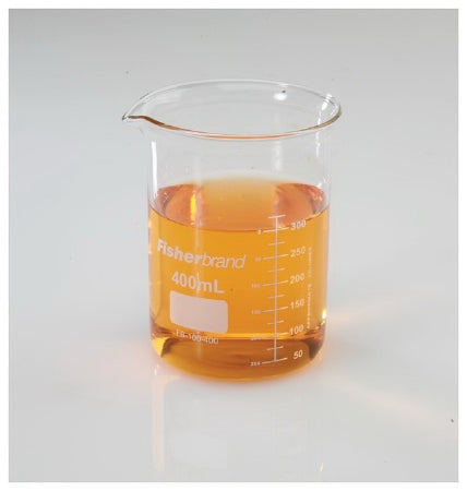 Fisherbrand - Laboratory Beaker Griffin Low-Form Borosilicate Glass 400 mL - FB100-400