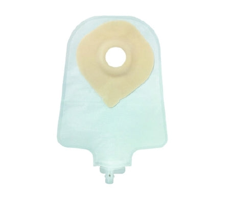 Securi-T - Urostomy Pouch One-Piece System 9 Inch Length Drainable Convex, Pre-Cut - 7610228