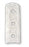 Key Surgical Instrument Tip Protecting Cap 0.25 X 0.75 Inch, White, Osteotome Cap, With Vents - 40610