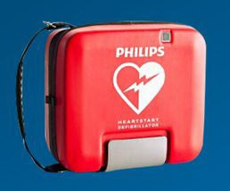 Philips - Soft Carry Case Red 4.86-1/2 X 9.1-1/2 X 10.15-1/2 Inch - Philips Healthcare - 989803179161