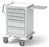 Waterloo Industries Short Value Cart Steel 23 X 24.5 X 36 Inch 5 Drawers Light Gray - ESGKU-33366-LTG