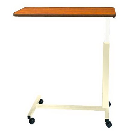 AmFab 1010H - Overbed Table Standard Top Automatic Spring Assisted Lift 28 to 45 Inch Height Range - 20750