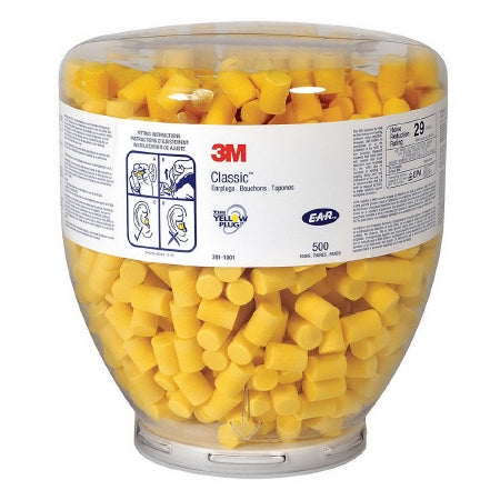 3M E-A-R Classic - Ear Plugs Cordless One Size Fits Most Yellow - 3NHK9