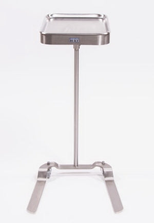 Blickman Newark Series Mayo Stand Tray 39.5 to 62 Inch 12-5/8 X 19-1/8 Inch Tray - 8841SS