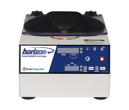 Drucker Model 853VES Standared Standard Centrifuge 12 Tubes Fixed Angle Rotor 4,000 RPM Max Speed, 1,850xG Max RCF - 00-054-009-002