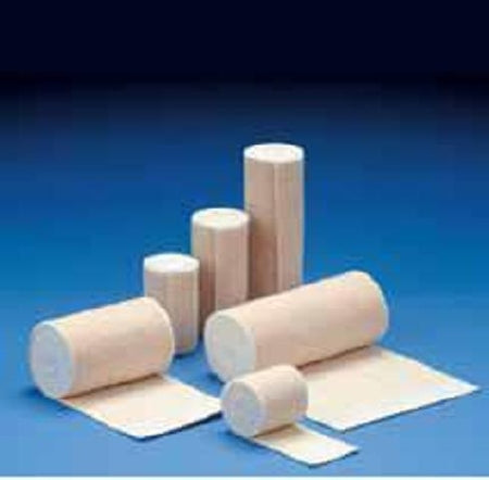 DeRoyal - Elastic Bandage 4 Inch X 10 Yard Standard Compression Double Hook and Loop Closure Tan Sterile - 9710-4510