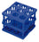 McKesson McKesson Tube Cube Rack 9 Place 8-16 mm Blue 3 X 3 X 3 Inch - 3096