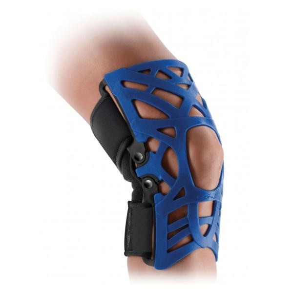DJO Brace Reaction Adult Knee Elstmrc Wb/Msh Blue Size X-Small/Small Universal Ea - 110215202000
