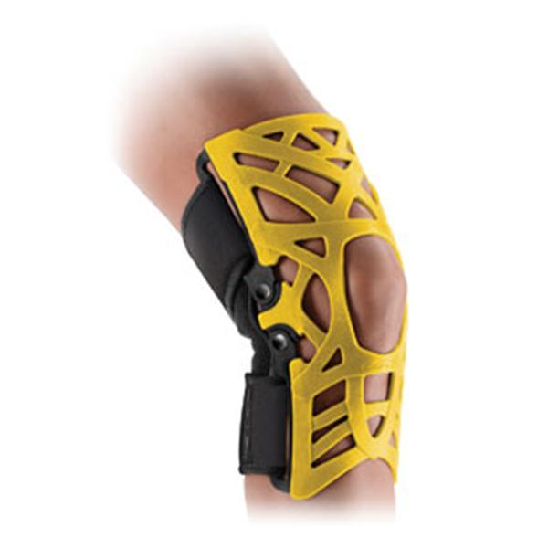 DJO Brace Reaction Adult Knee Elstmrc Wb/Msh Ylw Size X-Large/2X-Large Universal Ea - 110215408000