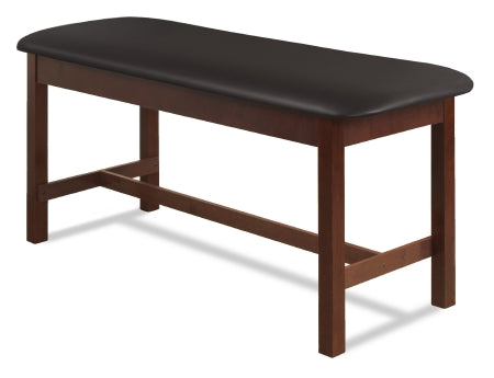 McKesson - H-Brace Exam Table Fixed Height - 2061F-BLKDCHRY