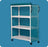 IPU Value Line 3 Shelf Linen Cart 3TW Caster 55 lbs. - VL LC3 L