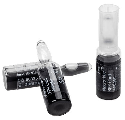 BD Macro-Vue RPR No. 112 - Rapid Test Kit RPR Card Test Syphilis Screen Whole Blood / Serum Sample 150 Tests - 275239