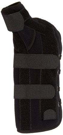 U2 - Wrist Brace with Thumb Spica Felt / Metal / Nylon / Polyester Right Hand Black One Size Fits Most - 08144030