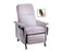 58 Series - Bariatric Power Relax Recliner Natural Vinyl 3 Inch Casters - 58PT09-FS7
