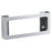 Clinton Industries Glove Box Holder Horizontal or Vertical Mount 4-Box Silver 3.75 X 10 X 22.375 Inch Steel - GS-3040