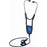 Cardionics SimScope Classic Stethoscope Blue 1-Tube Single Head Chestpiece - 360-3400