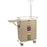 Classic Line - Emergency Crash Cart 22 X 35 X 45.75 Inch, 86.25 Inch IV Pole Beige 17 X 23 Inch Internal Drawer - 6401PEC
