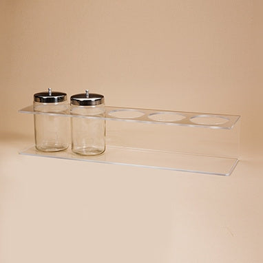 Health Care Logistics Sundry Jar Rack Acrylic Clear - 10423