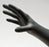 NitriDerm Ultra Black - Exam Glove X-Small NonSterile Nitrile Standard Cuff Length Textured Fingertips Black Chemo Tested - 187050