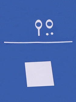 Merocel - Surgical Eye Spear PVA (Polyvinyl Acetal) 10 Count Pouch Sterile - 22-70101