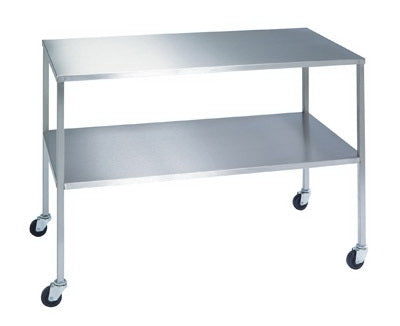 Lakeside Manufacturing Instrument Table 20 X 34 X 48 Inch 304 Stainless Steel / 18 Gauge - 8358