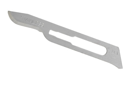 Myco Medical Supplies Glassvan Surgical Blade Carbon Steel Size 15C Sterile Disposable - 2001T-15C