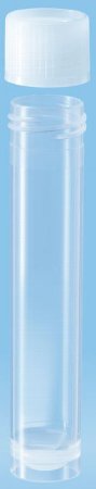 Sarstedt - Centrifuge Tube Round Bottom Plain 13 X 82 mm 7 mL Without Color Coding Screw Cap Polypropylene Tube - 60.551
