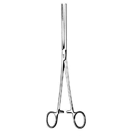Merit - Dressing Forceps Bozeman 10-1/4 Inch Length Mid Grade Stainless Steel S-Curved - 96-2622M