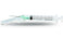 SurGuard - Tuberculin Syringe with Needle 1 mL 25 Gauge 5/8 Inch Ultra Thin Wall Hinged Safety Needle - SG3-01T2516
