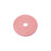 Saalfeld Redistribution Remover Hard Floor Burnishing Pad 20 Inch Pink Polyester Fiber - 403420