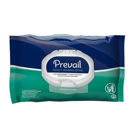 First Quality Prevail Personal Wipe Soft Pack Aloe / Vitamin E Unscented 48 Count - WW-810