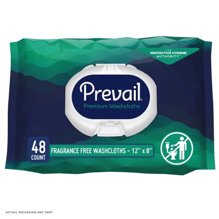 Prevail - Personal Wipe Soft Pack Aloe / Vitamin E / Chamomile Unscented 48 Count - WW-810