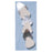 Microbrush Corporation Cotton Roll Substitute Silver Coated Dri-Aids Silver White Small Blk Pkg 750/Bx - 332190
