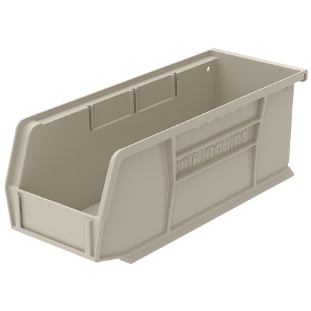 Akrobins - Storage Bin AkroBins Stone Plastic 4 X 4-1/8 X 10-7/8 Inch - 30224STONE