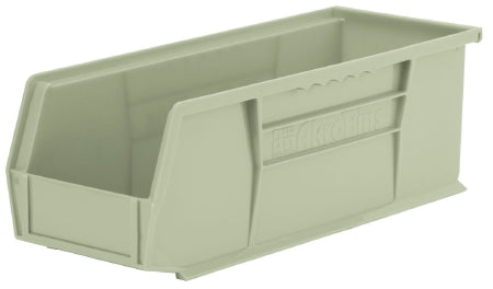 Akro-Mils Akrobins Storage Bin AkroBins Stone Industrial Grade Polymers 5 X 5-1/2 X 14-3/4 Inch - 30234STONE