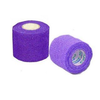 Andover Coated Products CoFlex NL Cohesive Bandage 1 Inch X 5 Yard Standard Compression Self-adherent Closure Purple NonSterile - 5100PU