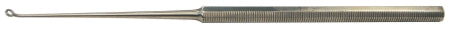 BR Surgical BR Surgical Ear Curette Buck 6-1/2 Inch Length Single-ended Handle Size 1 Tip Curved Blunt Fenestrated Round Tip - BR44-12001