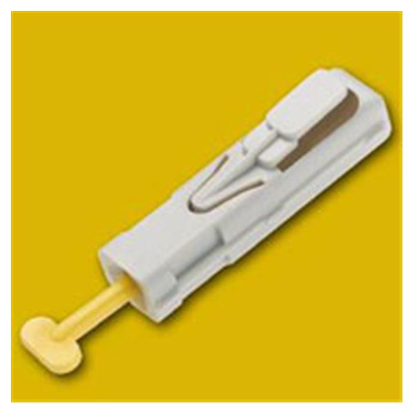 Owen Mumford Lancet Unistik 2 21Gx1.8Mm Medium Flow Sterile Yellow Incision Device 100/Box - AT 0702