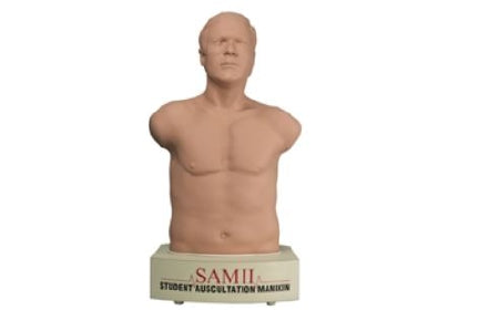 Sam II - The Student Auscultation Manikin-Dark 39 lbs - 718-8900